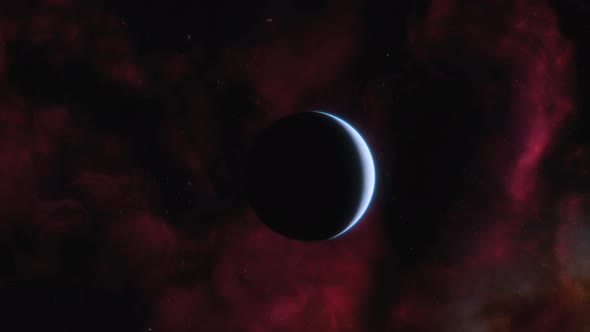 Alien Exoplanet in Another Solar System