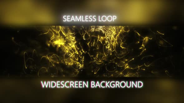 Abstract Gold Trails Background