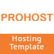 Prohost WHMCS and HTML Template - ThemeForest Item for Sale