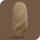 Loaf of French White Bread - 3DOcean Item for Sale