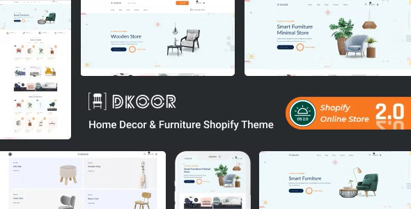 Dkoor - Home Decor & Furniture Shopify Theme