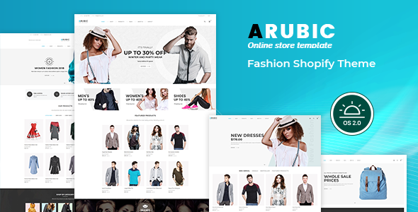 Fashion Shopify Theme - Arubic