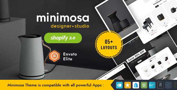 minimosa - Home Art Decor & Design Studio - Shopify Multipurpose Theme