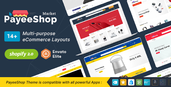 PayeeShop - Shopify Multi-Purpose Theme for Electronics & Gadgets