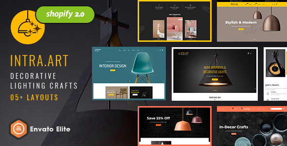 IntraArt - Shopify Theme for Home Decor, Furniture, Hand Crafts