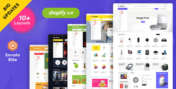 BigMarket - Shopify 2.0 Multi-Purpose Responsive Theme
