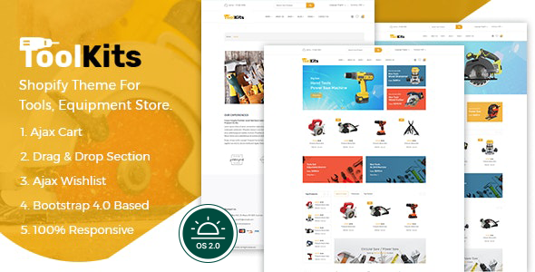 Toolkits – Tools Store & Garage Shopify Theme