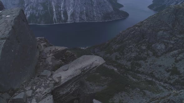 Trolltunga Mountain Cliff in Norway