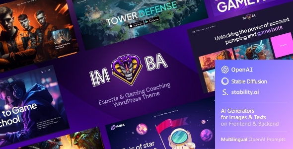 Imba — Esports & Gaming CoachingTheme