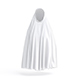 White Chador - muslim traditional woman outer garment - 3DOcean Item for Sale