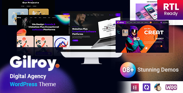 Gilory - Digital AgencyTheme