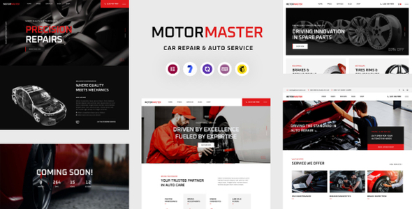 Motormaster - Car Repair & Auto ServiceTheme