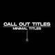 Call-Out Titles |  MOGRT - VideoHive Item for Sale