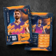 Basketball Trading Card Template - GraphicRiver Item for Sale