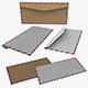 Air Mail Envelope Size DL Envelope Style BANKER - 3DOcean Item for Sale