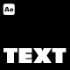 Text Animation | After Effects - VideoHive Item for Sale