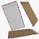 Air Mail Envelope Size DL Style POCKET - 3DOcean Item for Sale