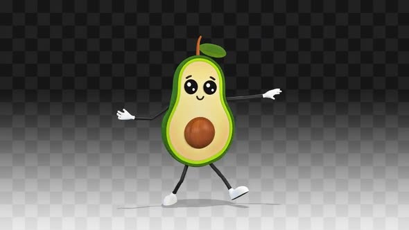 Avocado Dancing An Ice Baby Dance