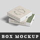Gift Box Mockup - Sliding Box Packaging
