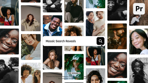 Mosaic Search Reveals - Premiere Pro