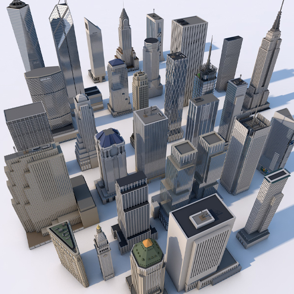 30 NYC Skyscrapers Buildings