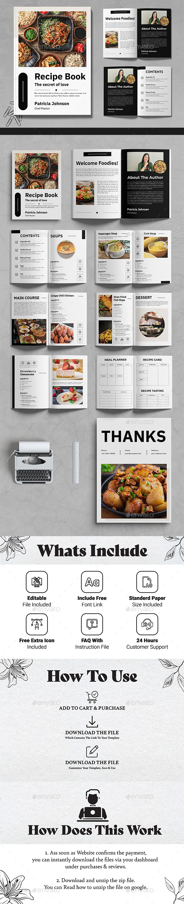 Recipe Book Template