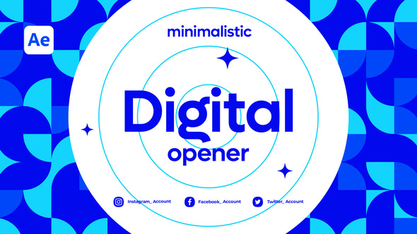 Minimalistic Digital Opener
