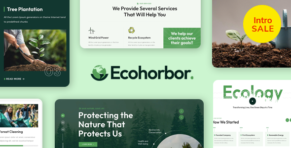 Ecohorbor - Ecology & Environment WordPress Theme