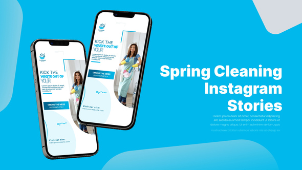 Spring Cleaning Instagram Stories