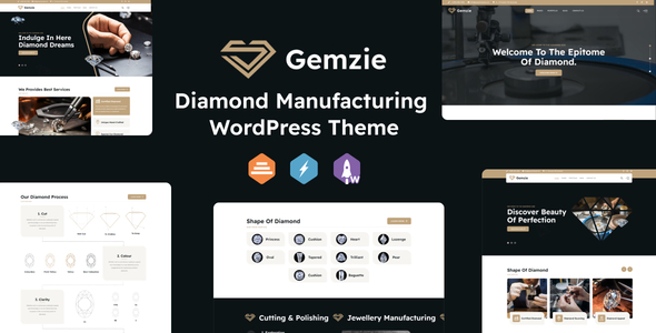 Gemzie - Diamond ManufacturingTheme
