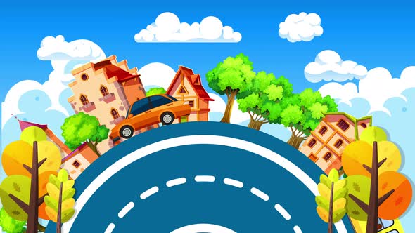 Motion Background for Kids Video