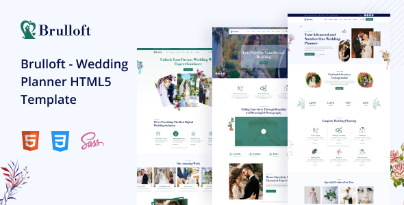 Brulloft – Wedding Planner HTML5 Template