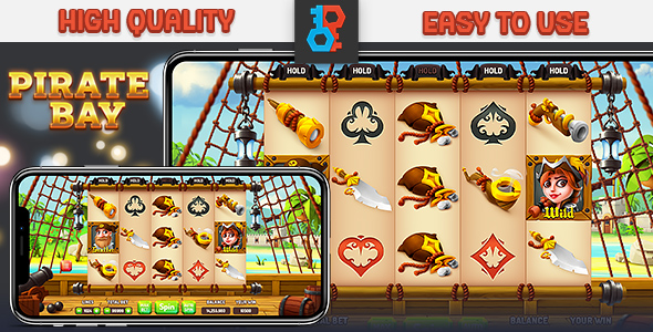 HTML Pirate Bay Slot Game