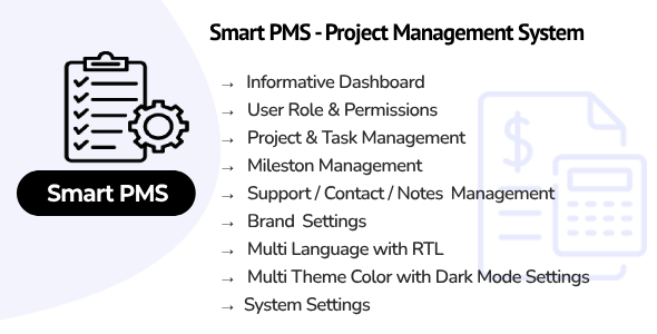 Smart PMS SaaS – Project Managment System