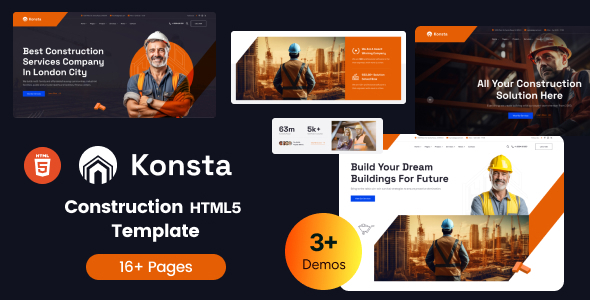 Konsta - Construction Company HTML5 Template