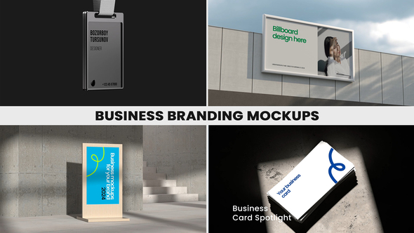 Business Branding Mockups Promo