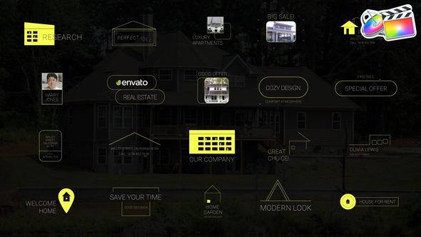 Real Estate Titles for FCPX alt