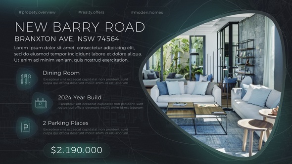 Real Estate Glass Slides alt