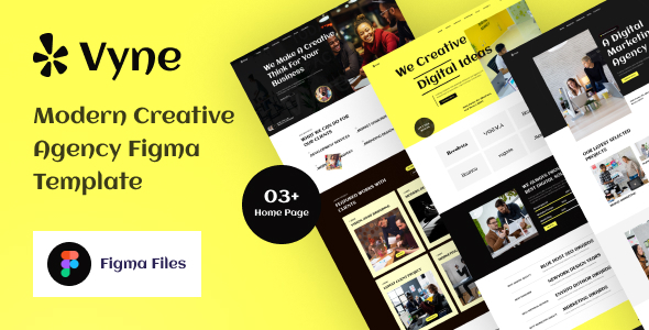 Vyne - Creative Agency Figma Template