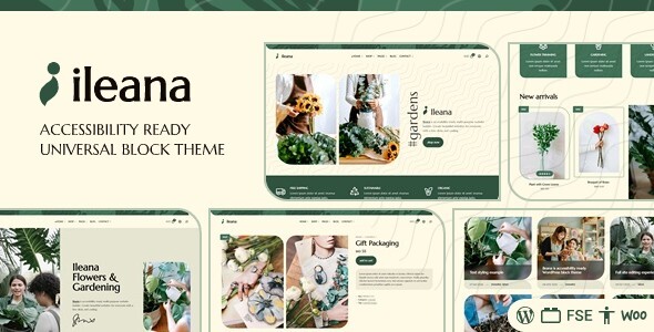 Ileana - Local Shop Full Site EditingBlock Theme
