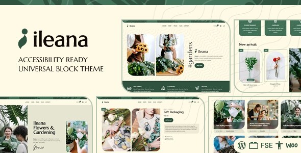 Ileana – Local Shop Full Site Editing WordPress Block Theme