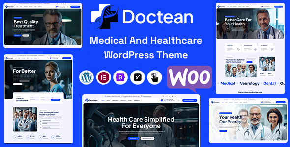 Doctean - Medical And HealthcareTheme