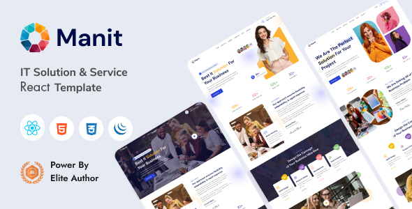 Manit - IT Solutions & Technology React Template