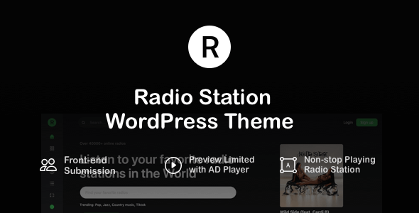 Radion - Radio StationsTheme