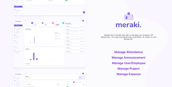 Meraki Human Resource Management