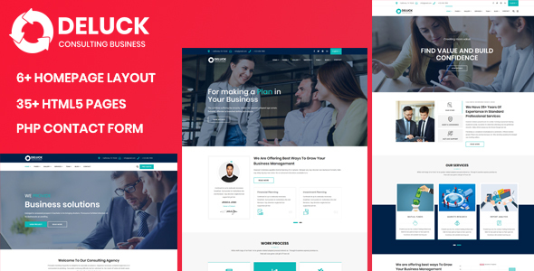 Deluck - Corporate Business Template