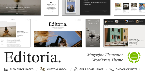 Editoria - Viral Magazine & NewspaperTheme