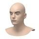 Natural Male Head 03 Base Mesh - 3DOcean Item for Sale