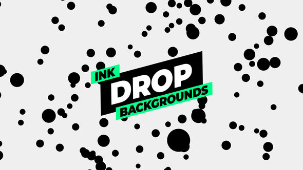 Ink Drop Backgrounds