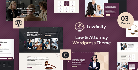 Lawfinity | Law and AttorneyTheme